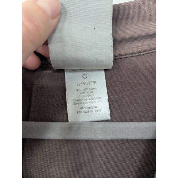 Anthropologie Dolan Tegan Tunic Dress‎ women's size medium taupe slinky - Picture 6 of 7